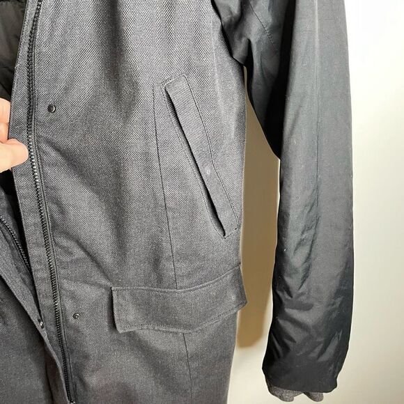 Lululemon Blizzard‎ Parka Black Heathered Dark Gray Coat Jacket 6 Down Winter - Picture 13 of 16